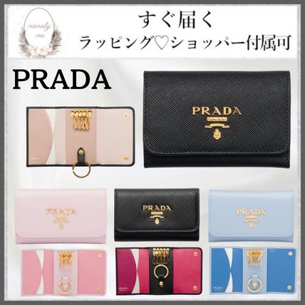 バイカラー PRADA(プラダ) キーケース(レディース) - ブランド通販のBUYMA