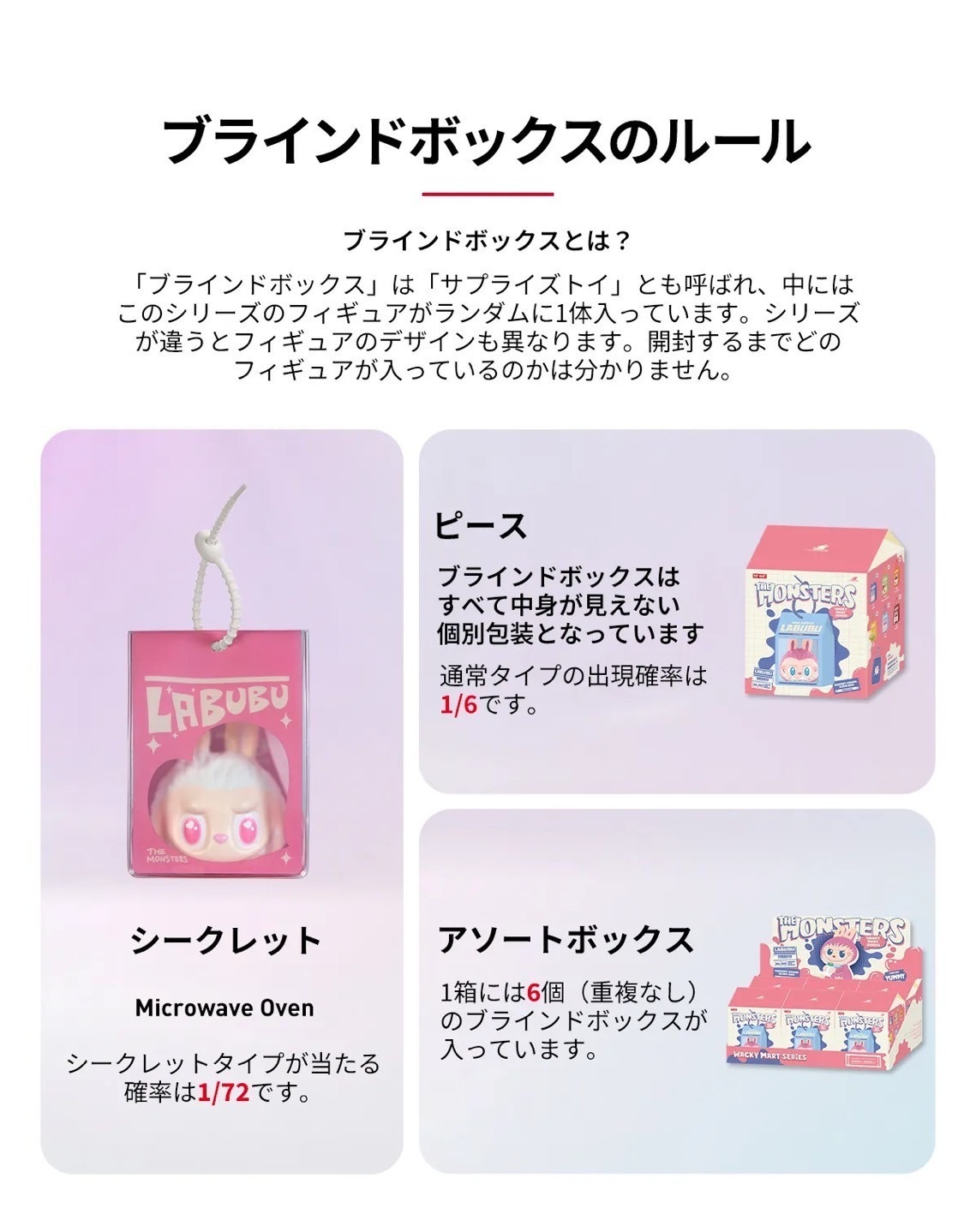 ☆POPMART THE MONSTERS Wacky Mart ぷにぷにチャーム/送料込 (POP