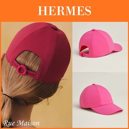 ピンク系 HERMES(エルメス) 帽子(レディース) - ブランド通販のBUYMA