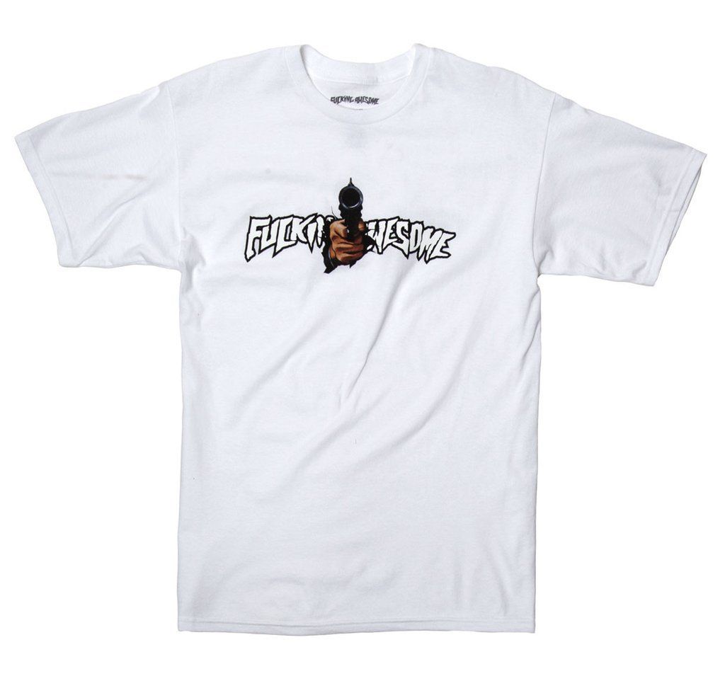 Fucking Awesome Breakthru Tee (Supremeステッカー付き) (Fucking