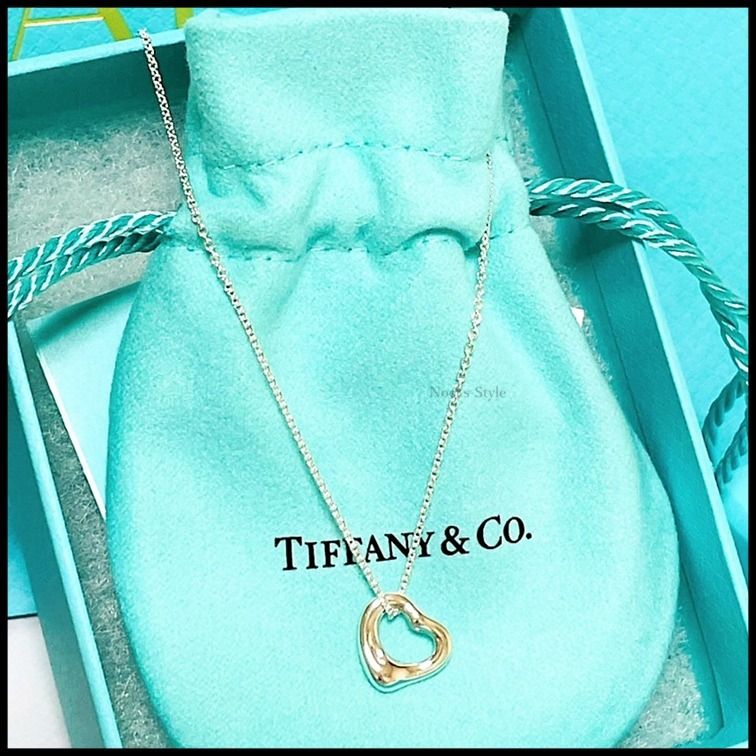 Tiffany ティファニー オープンハート ペンダント シルバー 11mm