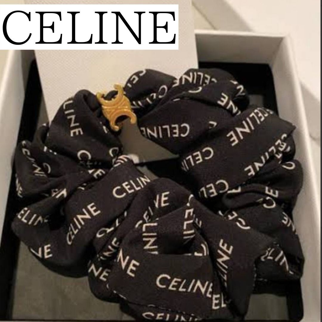 完売前に！□CELINE □セリーヌ レイユール シュシュ (CELINE/ヘア