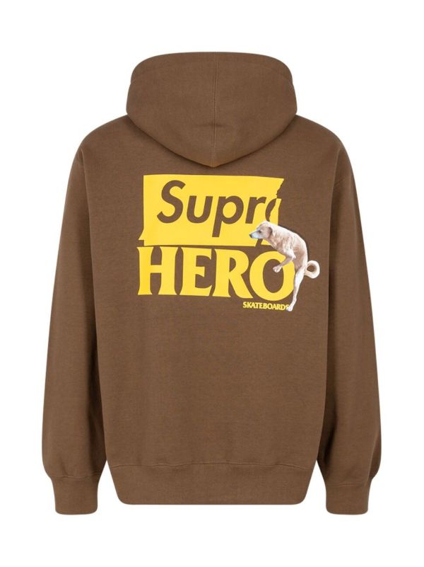 Supreme x Antihero パーカー | ブラウン | FARFETCH JP