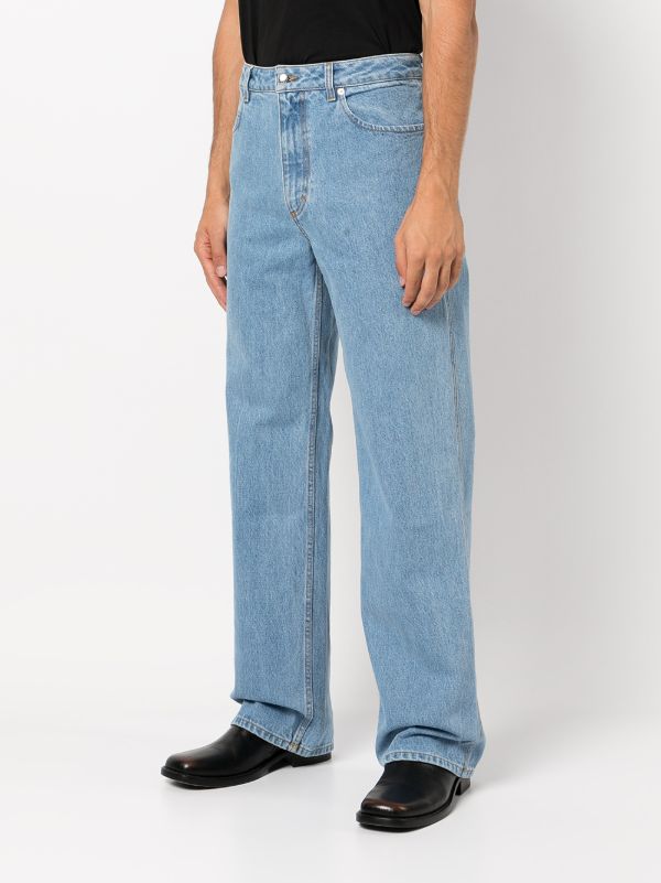 Eckhaus Latta ワイドジーンズ | ブルー | FARFETCH JP