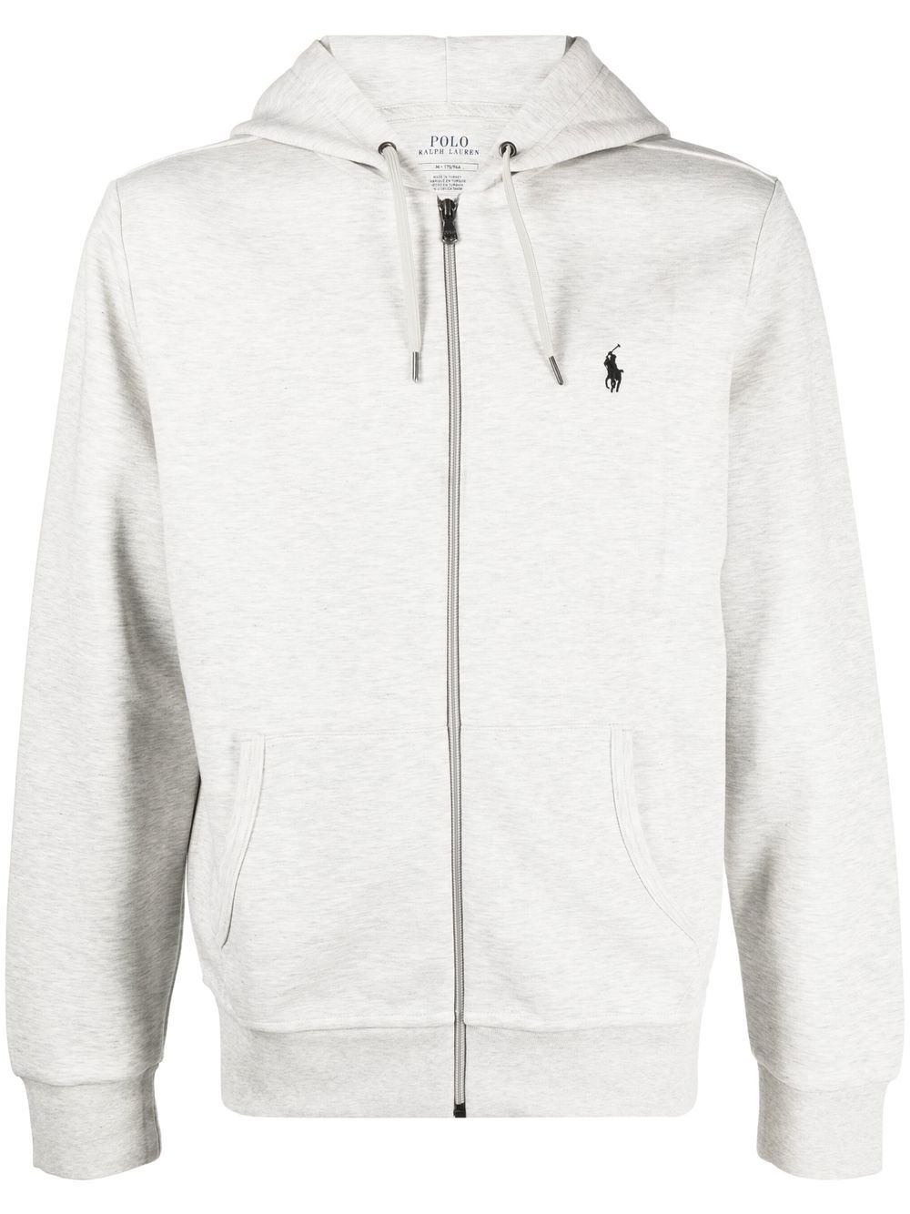 Polo Ralph Lauren Pony Logo zip-up Hoodie | Grey | FARFETCH ZA