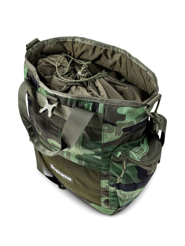 Supreme Utility Zip Tote Bag | Green | FARFETCH AO