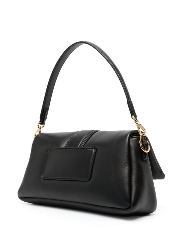 Jacquemus Le Bambimou Leather Shoulder Bag | Black | FARFETCH