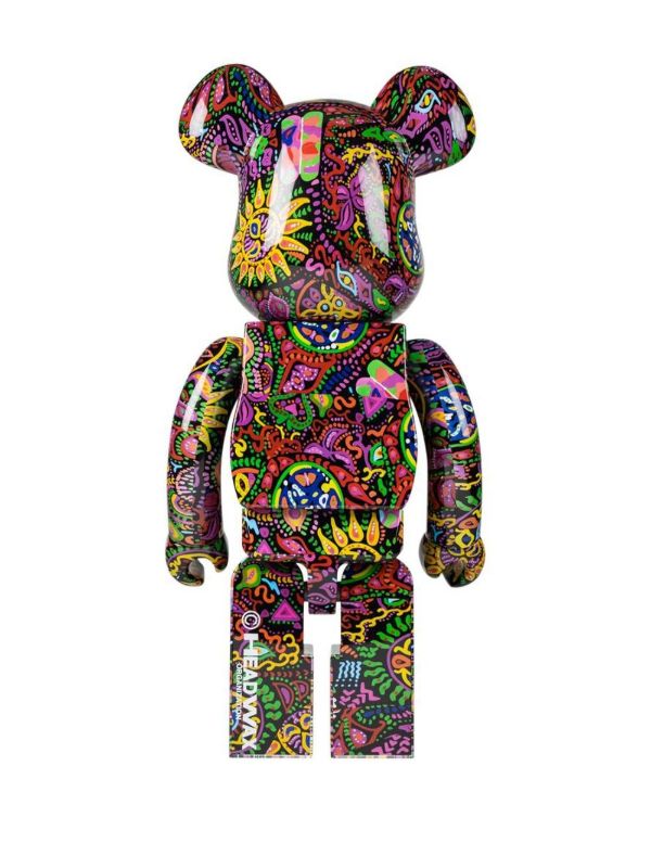 MEDICOM TOY Psychedelic Paisley BE@RBRICK 1000% フィギュア