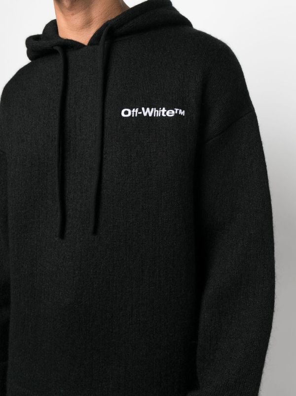 Off-White オフホワイト ロゴ パーカー | ブラック | FARFETCH JP