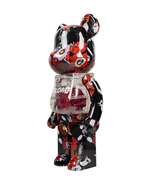 MEDICOM TOY Flora BE@RBRICK 1000% フィギュア | ブラック | FARFETCH JP