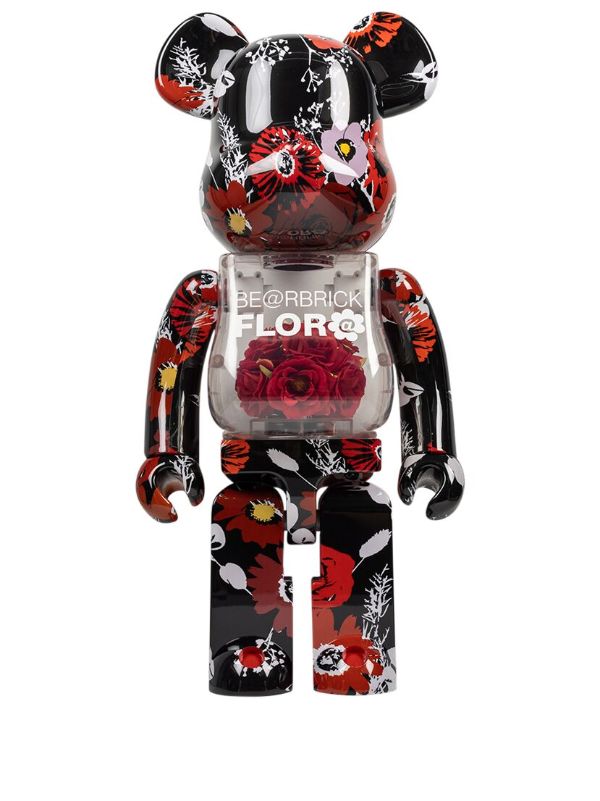 MEDICOM TOY Flora BE@RBRICK 1000% フィギュア | ブラック | FARFETCH JP