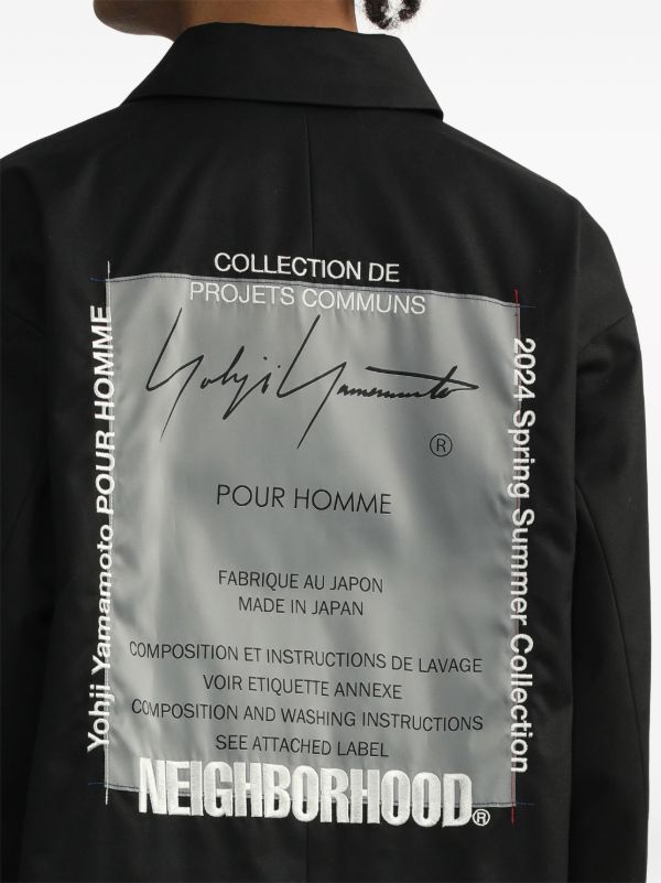 Yohji Yamamoto x Neighborhood コート | ブラック | FARFETCH JP