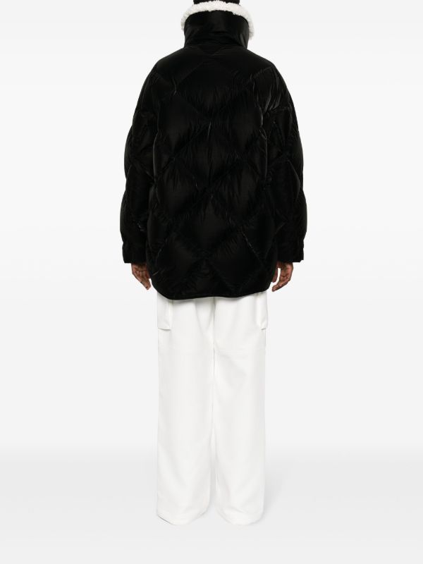 Ienki Ienki Shearling Queen パデッドジャケット | ブラック