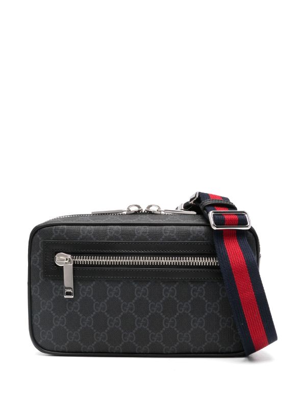 Gucci GGパターン ベルトバッグ | ブラック | FARFETCH JP