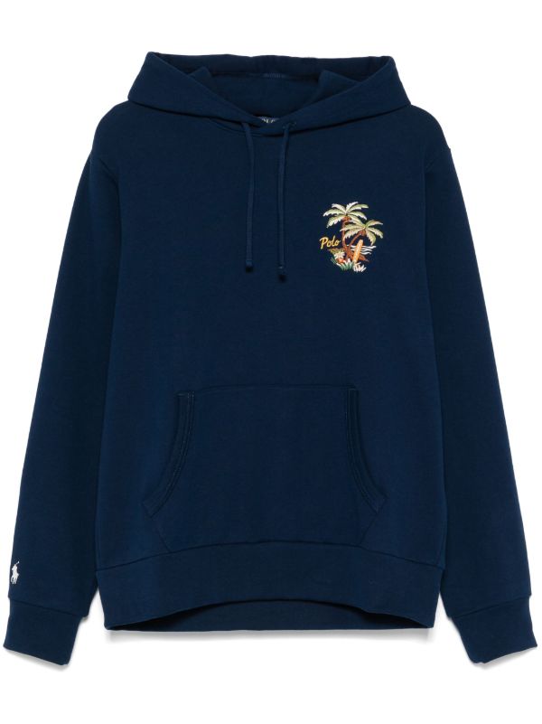 Polo Ralph Lauren ロゴ パーカー | ブルー | FARFETCH JP