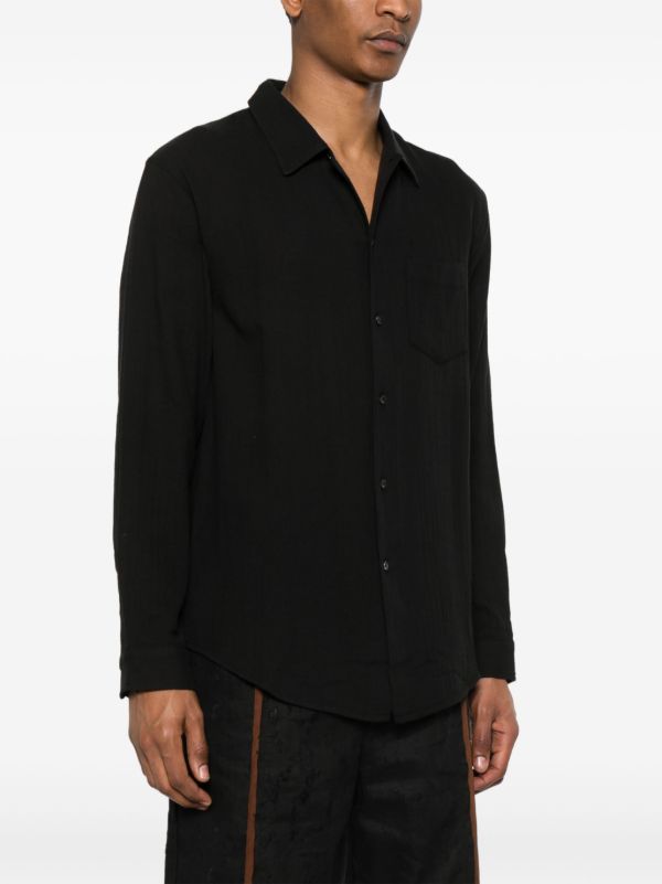 Séfr Leo Shirt | Black | FARFETCH RO