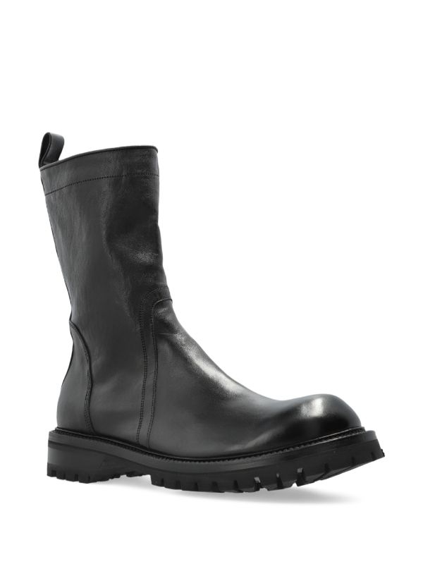 Rick Owens Concordians Army Creeper zip-fastening Boots | Black