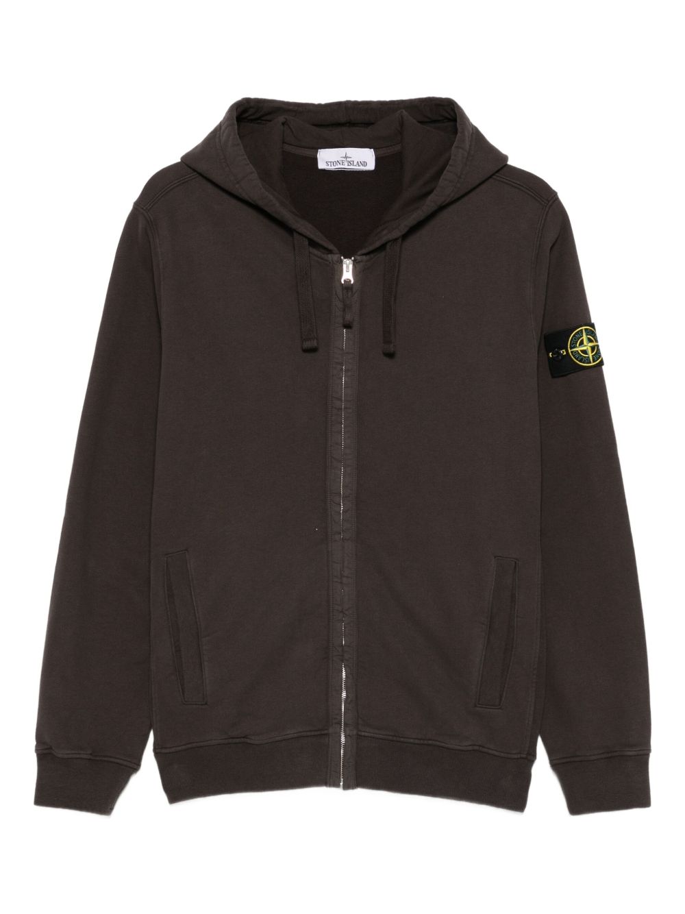 Stone Island zip-up Hoodie | Grey | FARFETCH