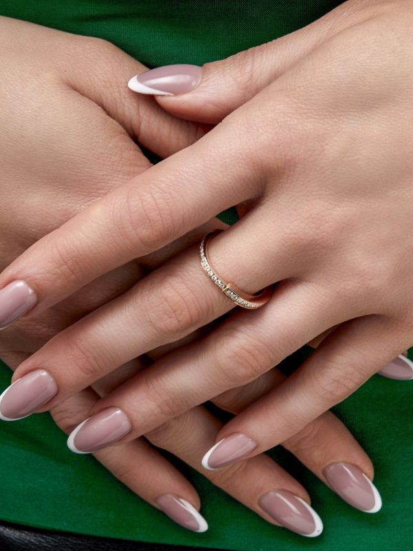 Tiffany & Co. ロック ダイヤモンドリング 18Kローズゴールド | ピンク