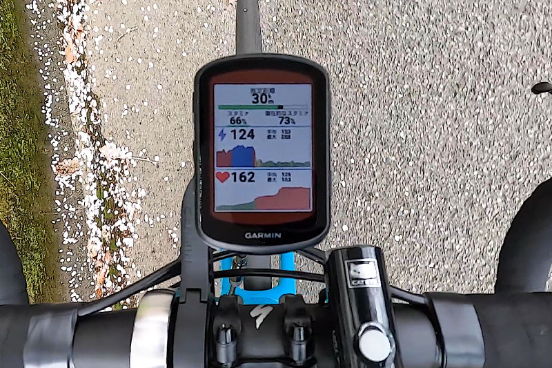 ガーミンの超便利機能「リアルタイムスタミナ」＆「パワーガイド」の