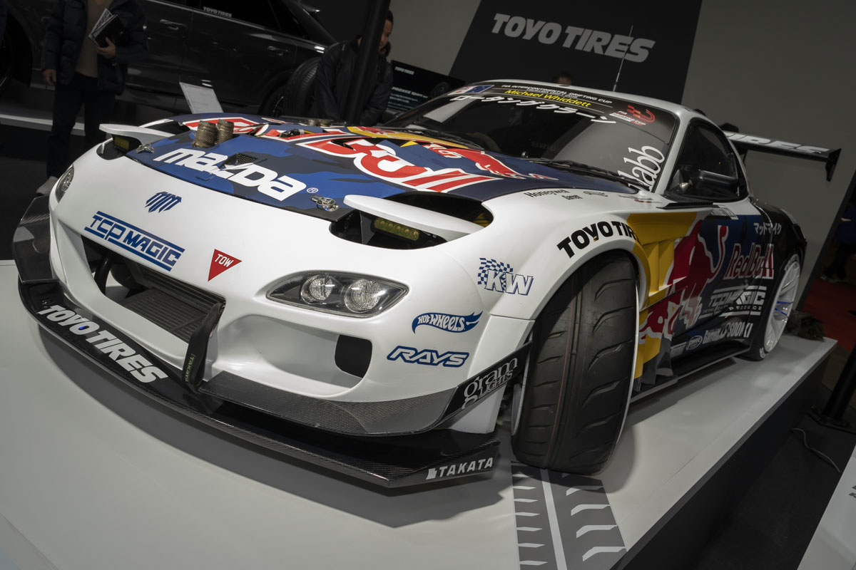 東京オートサロン2020】4ローターエンジン搭載のRX-7ドリフト仕様、Mad