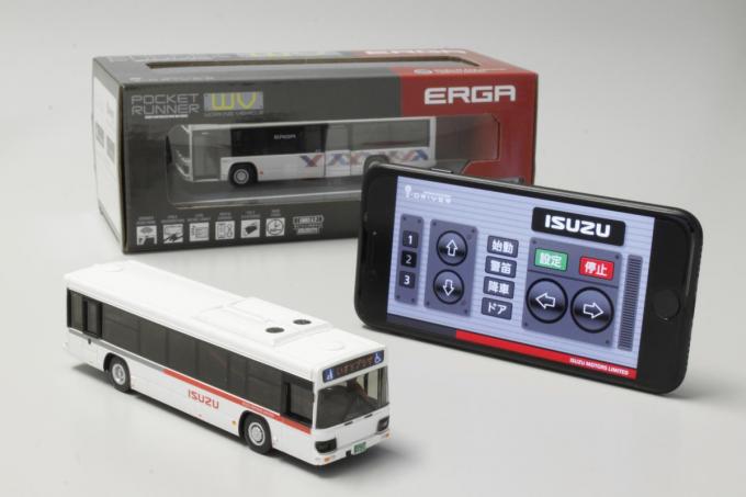 いすゞプラザ限定！ 京商が1/80スケールの大型バスラジコンを発売