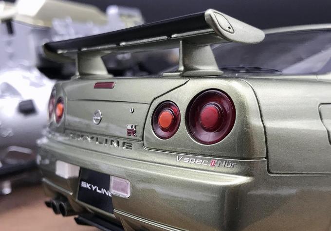 オーナー感涙！ 日産R34型スカイラインGT-R Nur＋RB26エンジンの超精巧