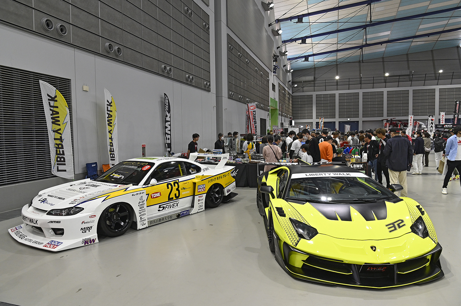 リバティーウォークが東北カスタムカーショーに出展！ 加藤渉代表が