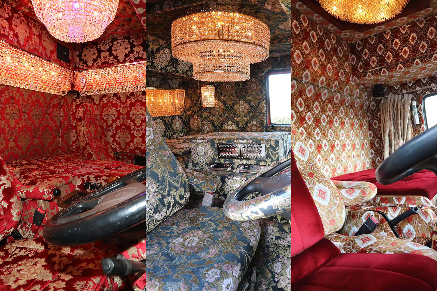 金華山」を使ったデコトラの内装3選！ | 自動車情報・ニュース WEB CARTOP