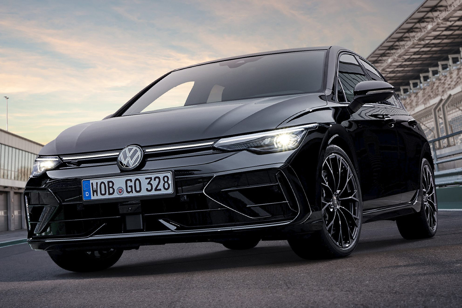 フォルクスワーゲン・ゴルフR／同ヴァリアントにブラックテーマの特別