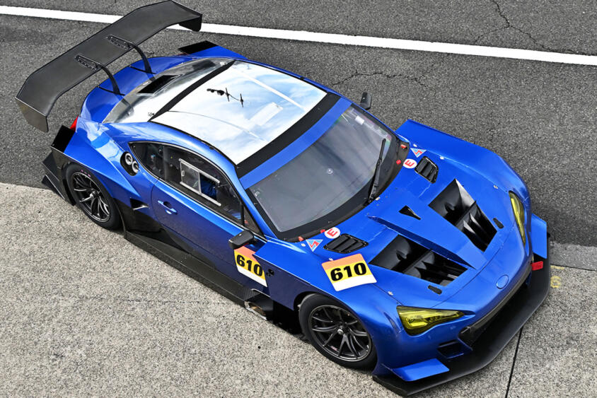 こんにちわんこそば専用 1/10 SUBARU BRZ GT300 R/Cカバー こんにちわ