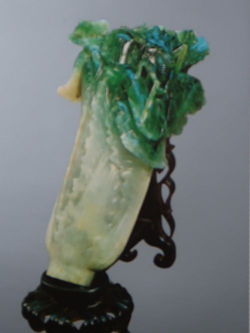 台湾周遊5日間-6 台北・1994/暮 国立故宮博物院 ガイドツアー ☆翠玉