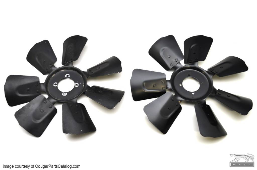 Clutch Fan - Radiator - 7 Blade - 428CJ / 428SCJ - Repro ~ 1969