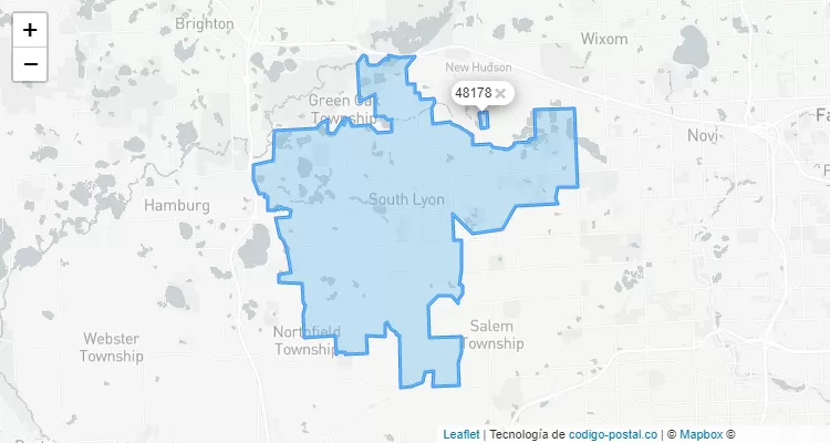 48178 ZIP Code - United States