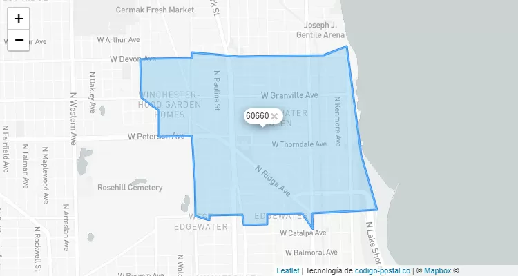 60660 ZIP Code - United States