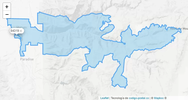 84319 ZIP Code - United States