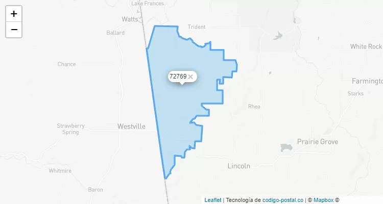 Summers, Arkansas ZIP Code - United States