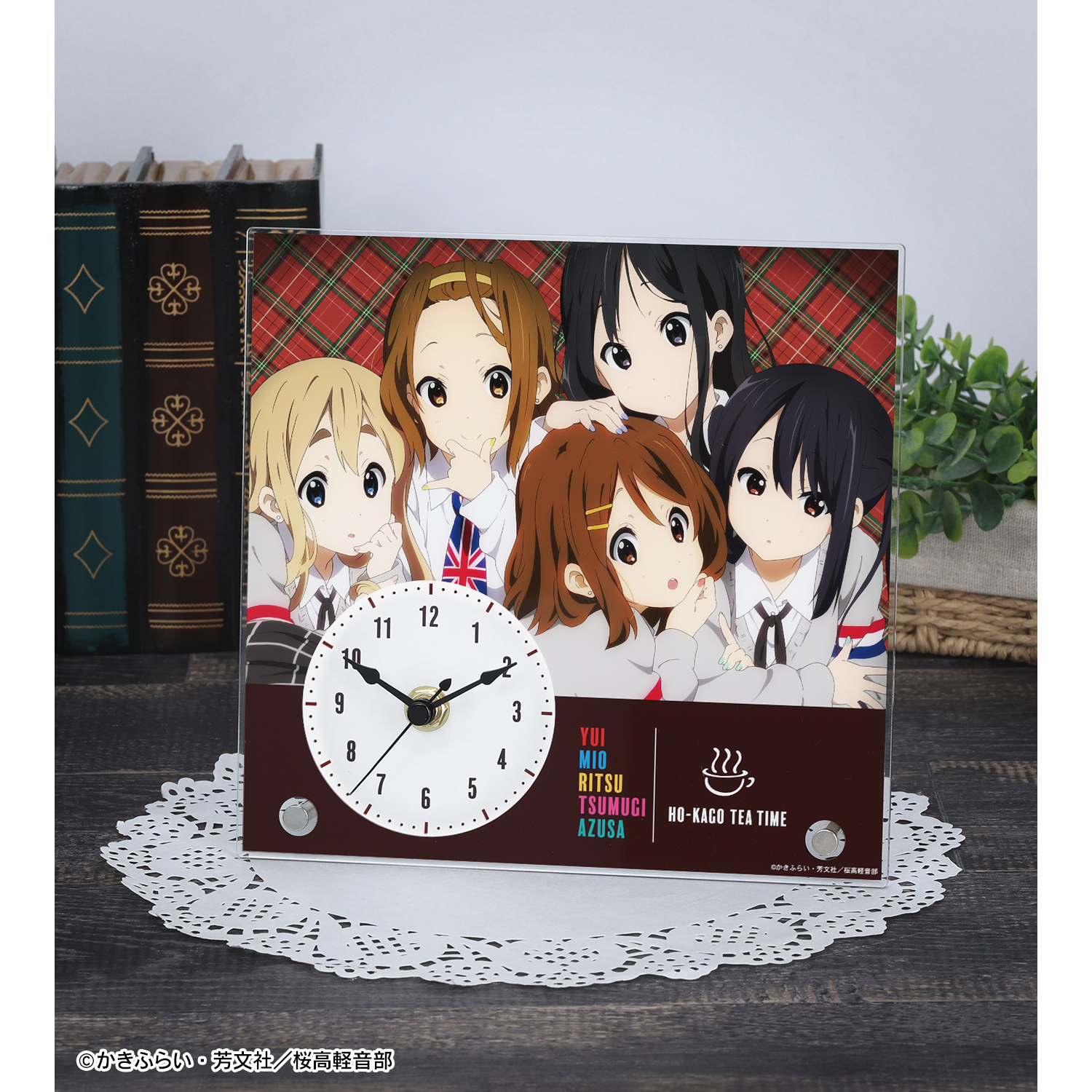 けいおん！_集合 アクリルスタンド時計 ver.B | 公式グッズ・公式