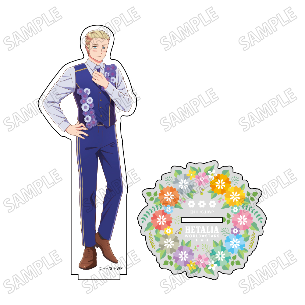 ヘタリア World☆Stars_描き下ろしBIGアクリルスタンド【フラワー