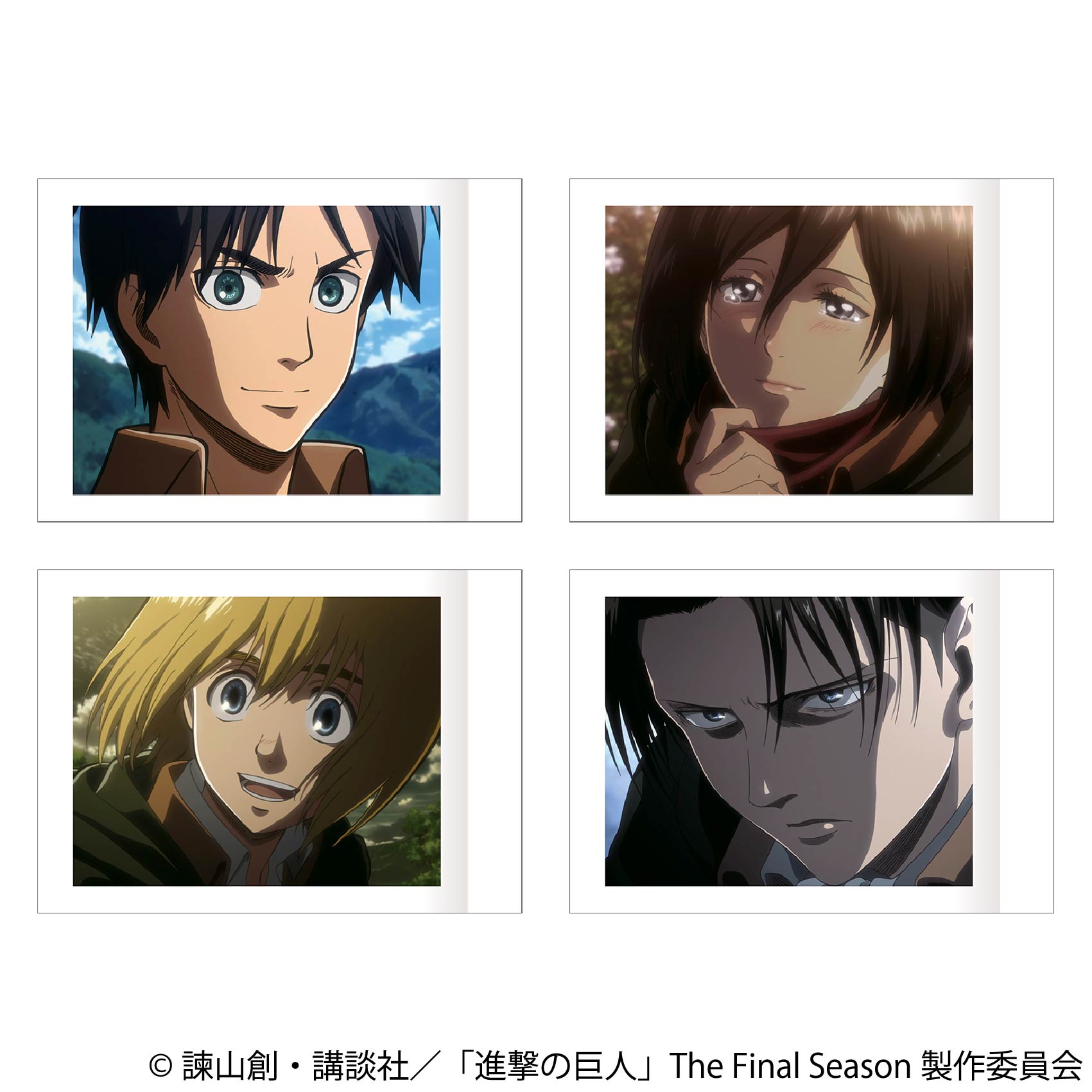 進撃の巨人_ぱしゃこれ 【BOX／10パック入り】 | 公式グッズ・公式