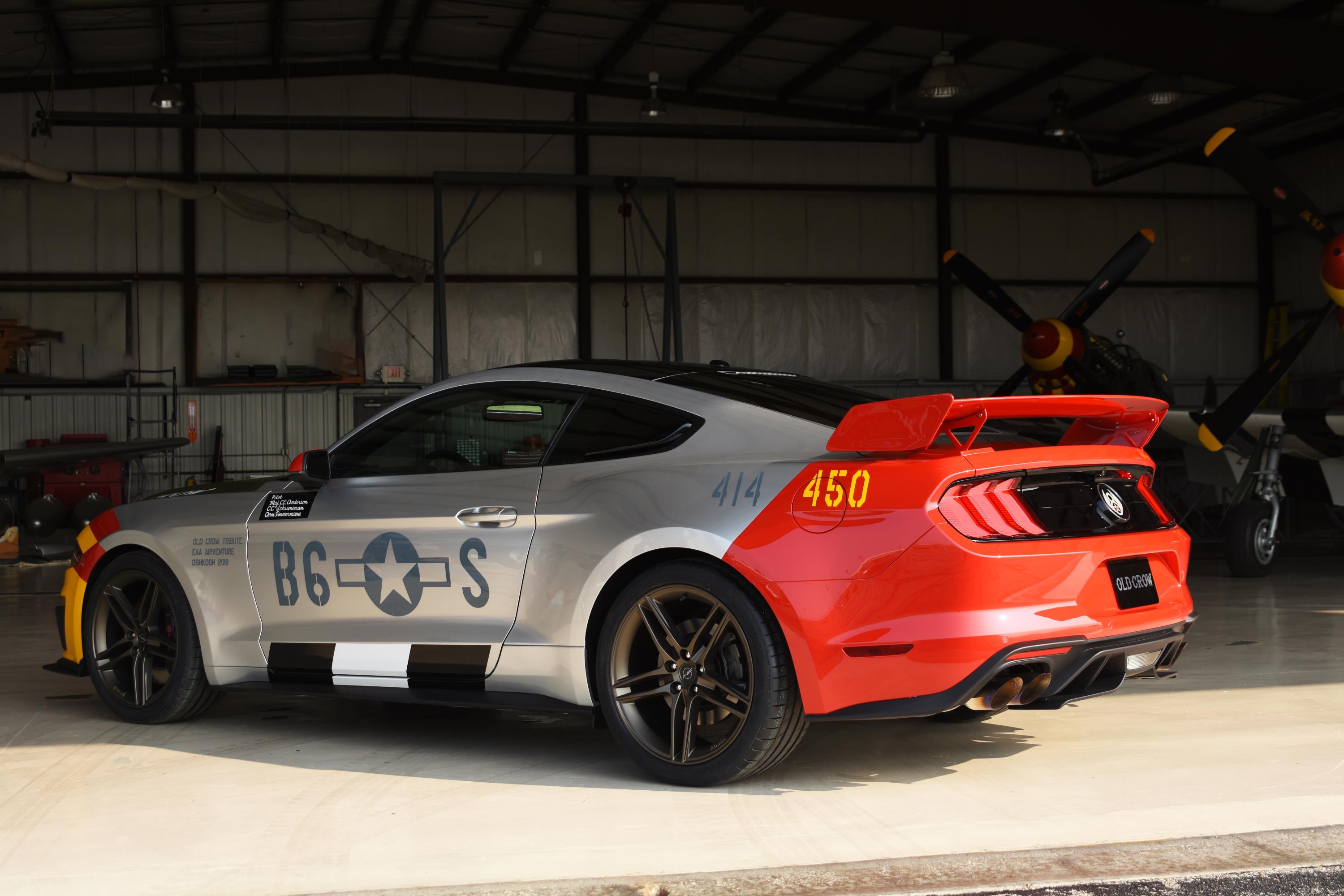 This Ford 'Old Crow' Mustang Pays Homage To A Legendary P-51 Pilot