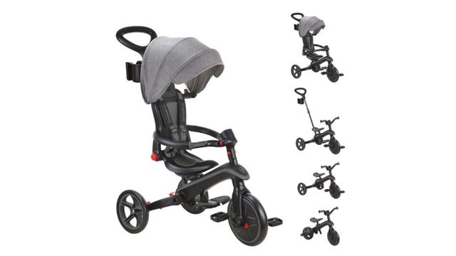 Globber Explorer 4in1 Siyah-Gri Katlanabilir Bisiklet Fiyatları ve