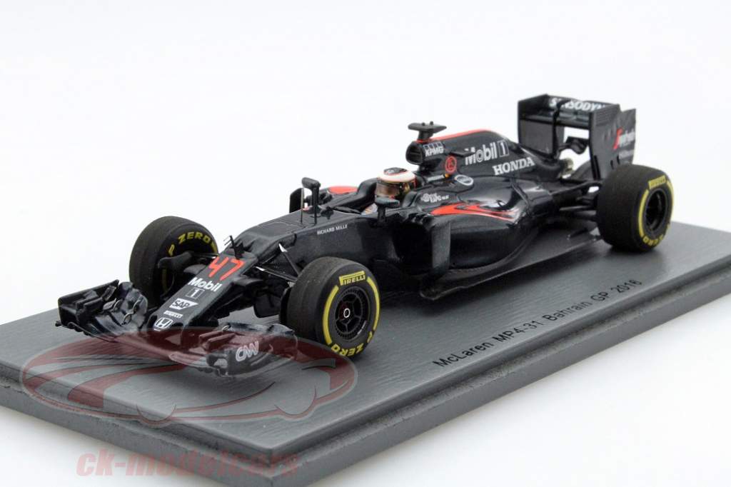 Formula 1 2016 - Spark and the McLaren MP4-31