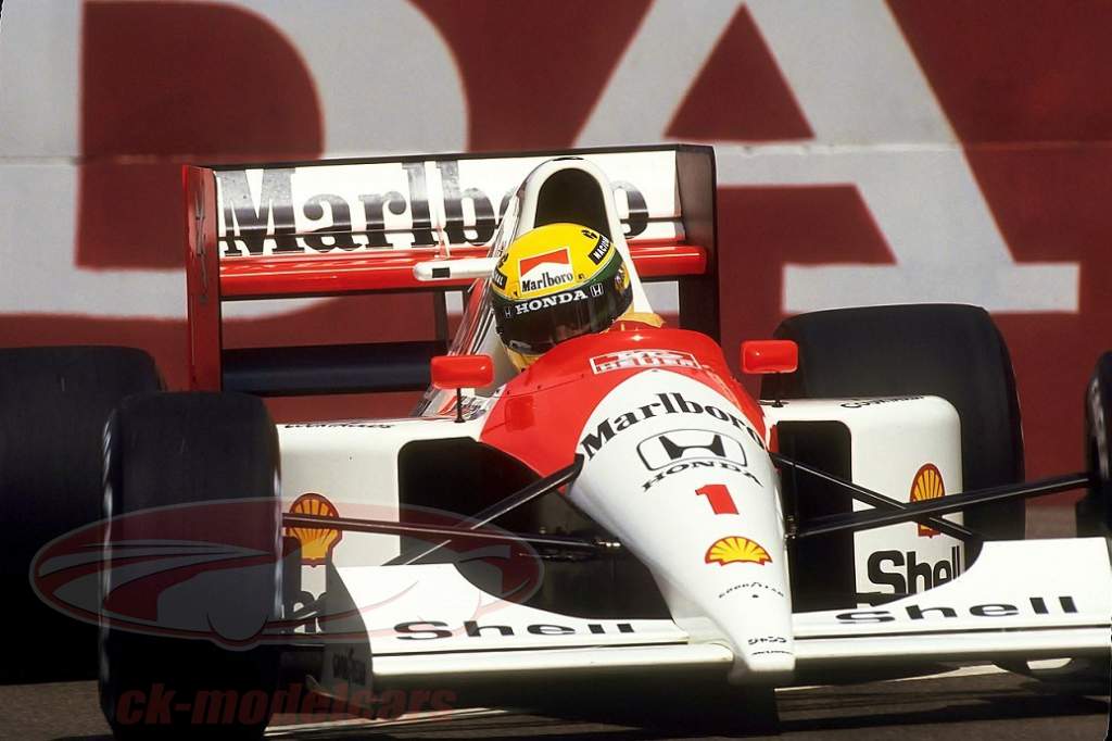 Ayrton Senna's McLaren MP4-6 new in 1:43