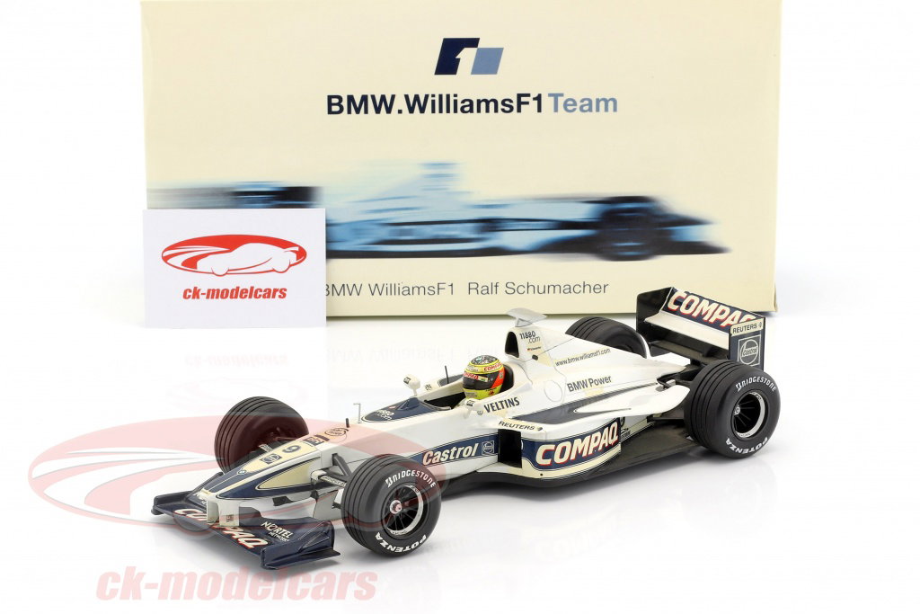 Minichamps 1:18 Ralf Schumacher Williams FW21 #9 formula 1 2000