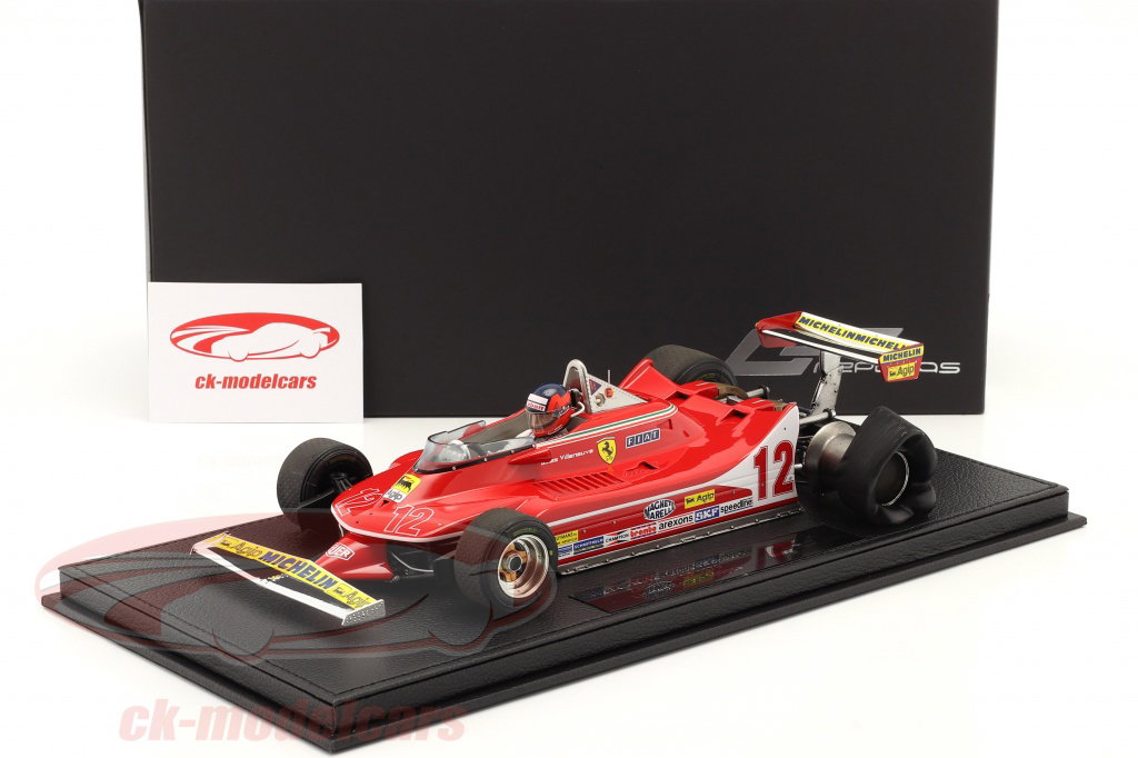 GP Replicas 1:18 Gilles Villeneuve Ferrari 312T4 #12 olandese GP