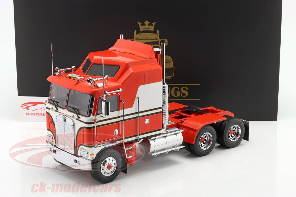 Road Kings 1:18 Kenworth K100 Aerodyne Truck 1976 red / white