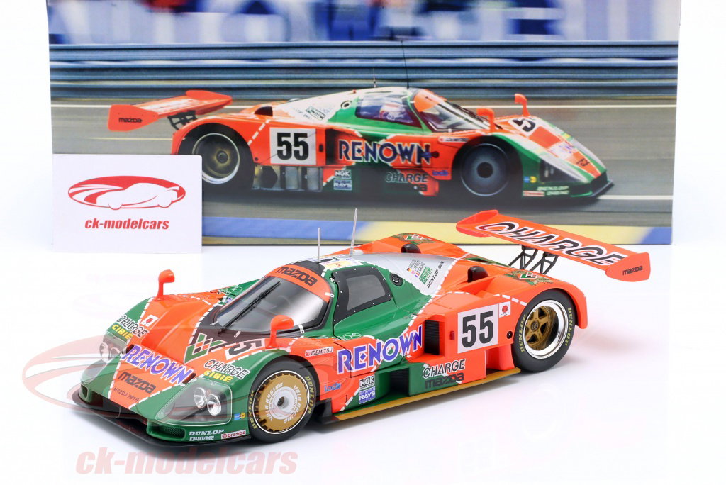 WERK83 1:18 Mazda 787B #55 勝者 24h LeMans 1991 Weidler, Herbert
