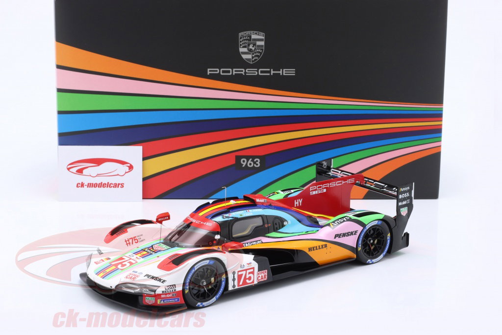 Spark 1:18 Penske Porsche 963 #75 24h LeMans 2023 Jaminet, Nasr