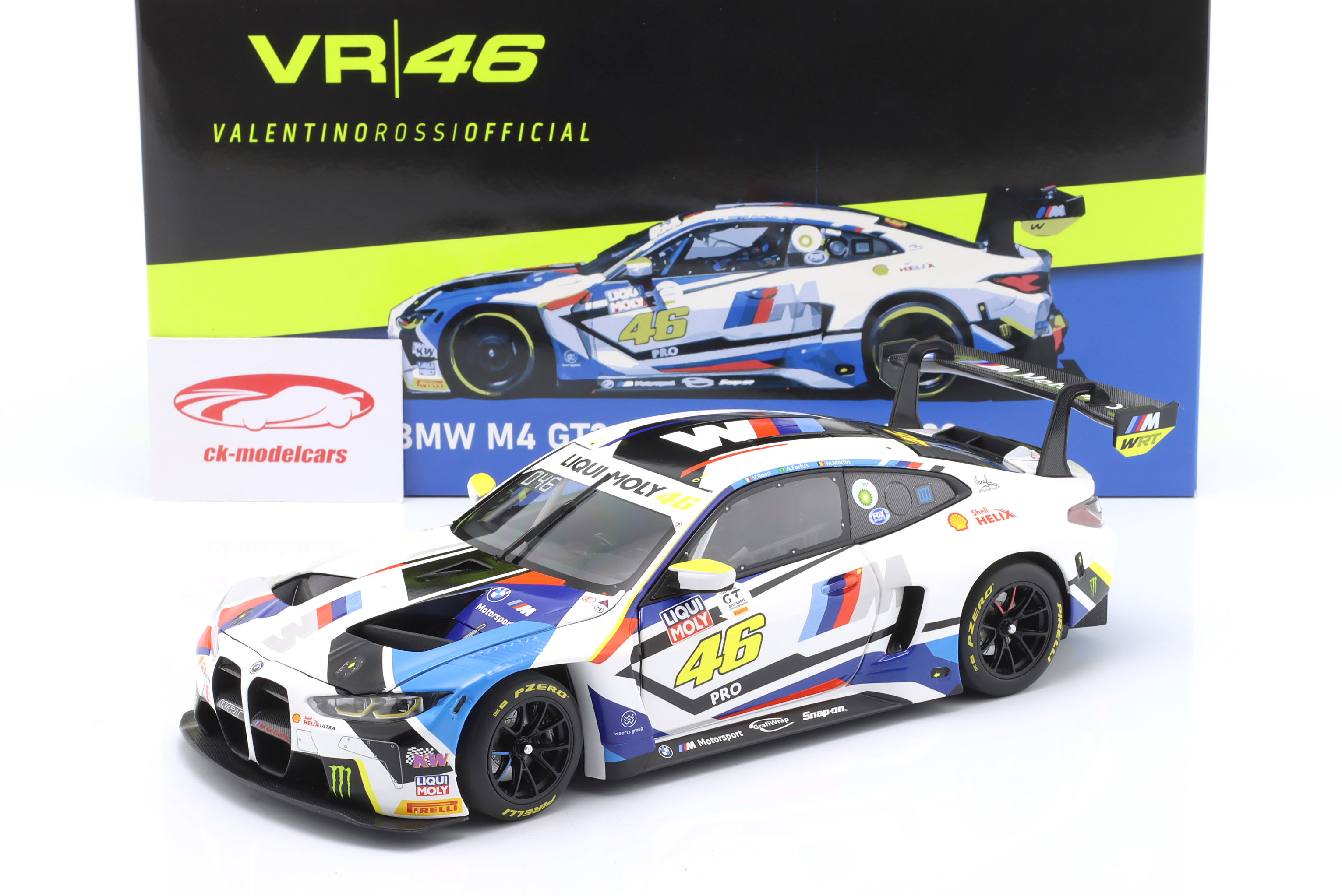 Minichamps 1:18 BMW M4 GT3 #46 6位 12h Bathurst 2023 Farfus
